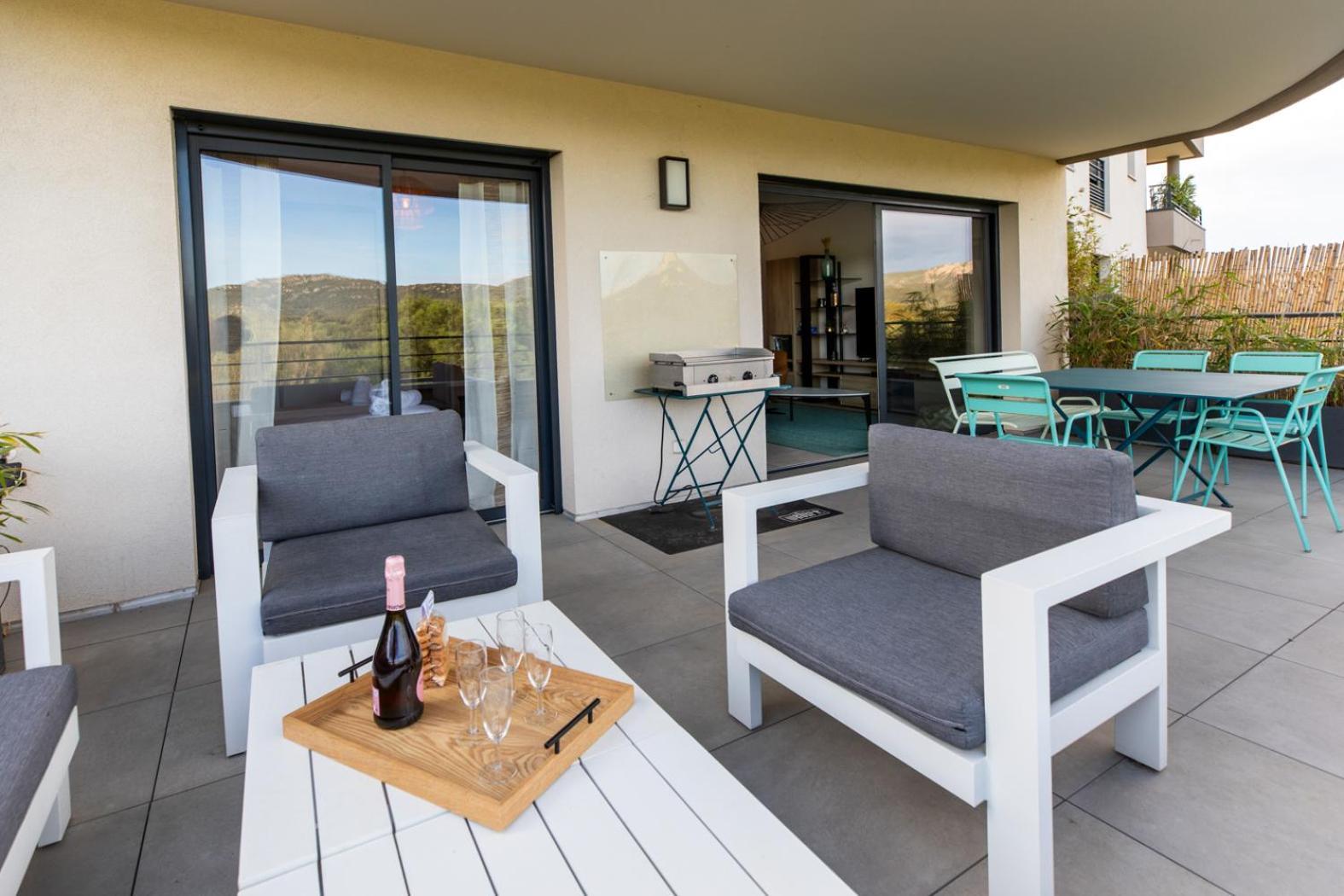 La Cle Terrasse, Proche Port,Centre, Parking,Clim Lägenhet Porto-Vecchio  Exteriör bild